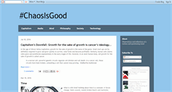 Desktop Screenshot of chaosisgood.com